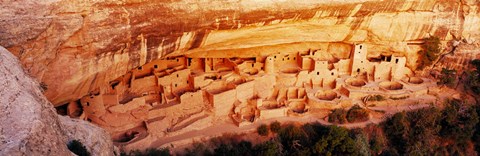 Framed Ruins, Cliff Palace, Mesa Verde, Colorado, USA Print