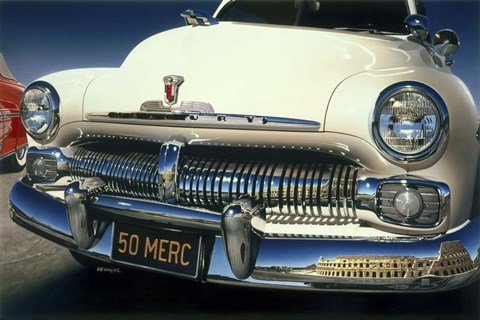 Framed &#39;50 Ford Mercury Print