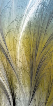 Framed Fountain Grass III Print