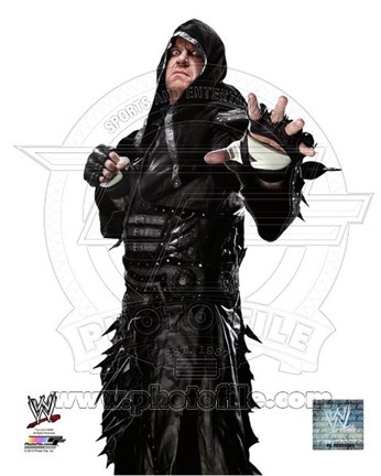 Framed Undertaker 2013 Posed Print