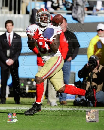 Framed Anquan Boldin 2013 Playoff Action Print