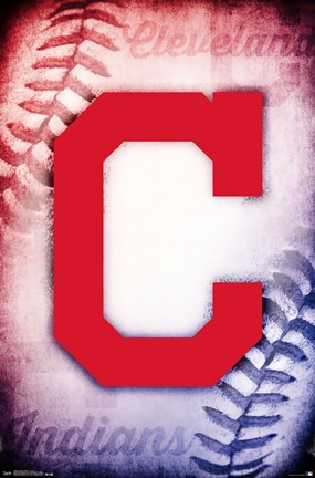 Framed Cleveland Indians&#174; - Logo 14 Print