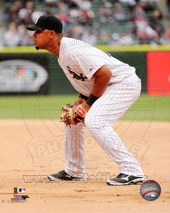 Framed Jose Abreu 2014 Action Print