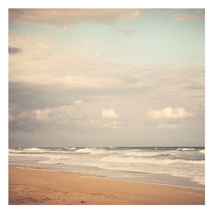 Framed Memories of the Beach Print