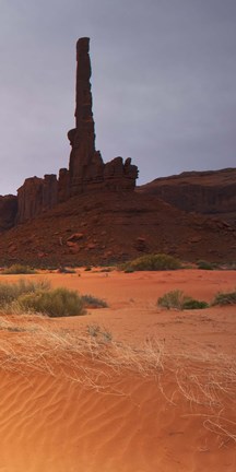 Framed Monument Valley Panorama 1 3 of 3 Print