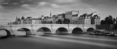 Framed Paris River Print