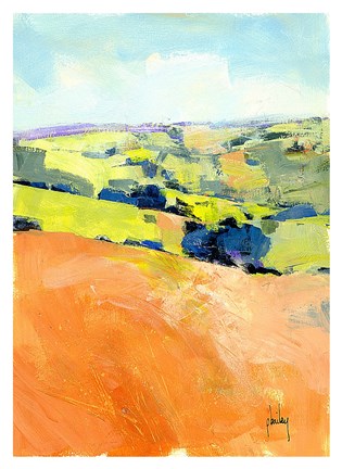 Framed Downland One Print