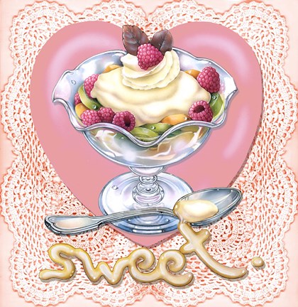 Framed Sweet Sundae Print