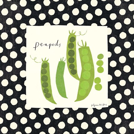 Framed Simple Peapods SP Print