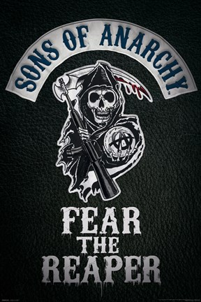 Framed Sons of Anarchy - Fear the Reaper Print