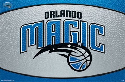 Framed Orlando Magic - Logo 14 Print