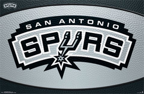 Framed San Antonio Spurs - Logo 14 Print
