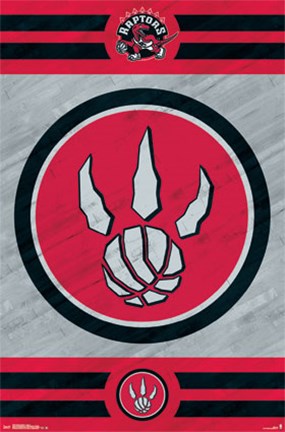 Framed Toronto Raptors - Logo 14 Print