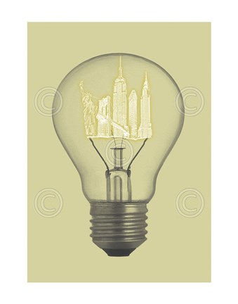 Framed NYC Idea Print