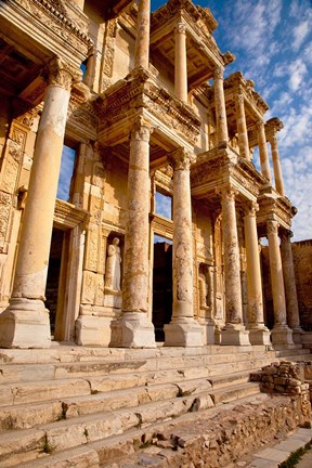 Framed Library of Celsus in ancient Ephesus, Turkey Print