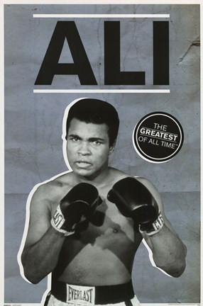 Framed Ali - Greatest of All Time Print