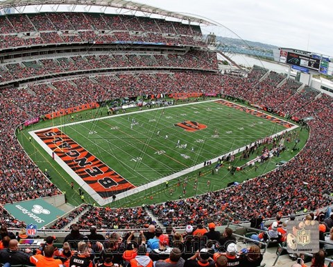 Framed Paul Brown Stadium 2014 Print