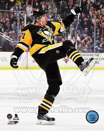 Framed Evgeni Malkin 2014-15 hockey Print