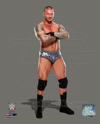 Framed Randy Orton 2014 Posed Print