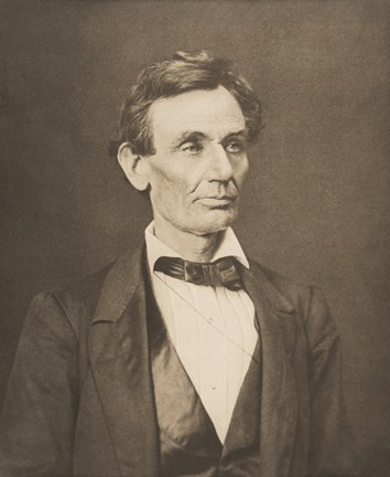 Framed President Abraham Lincoln (Vintage Civil War Photo) Print