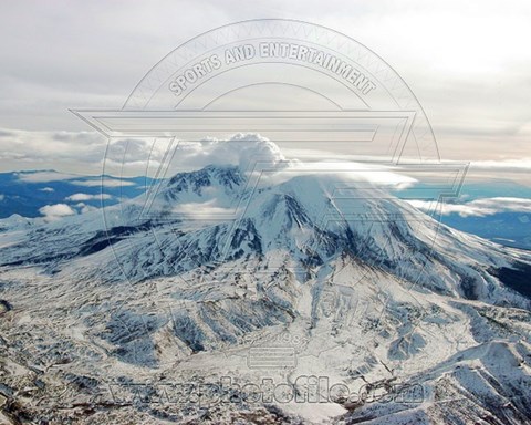 Framed Mount St. Helens, Vancouver, Washington Print