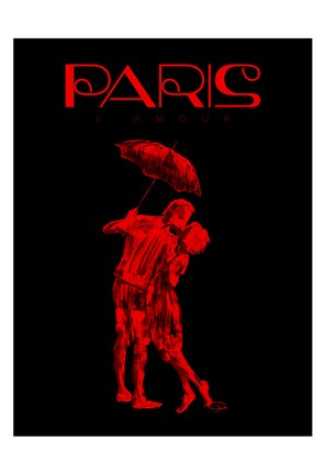 Framed Paris Magazine II Print