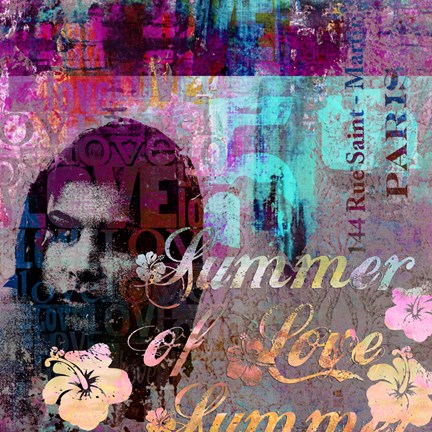 Framed Summer of Love Print