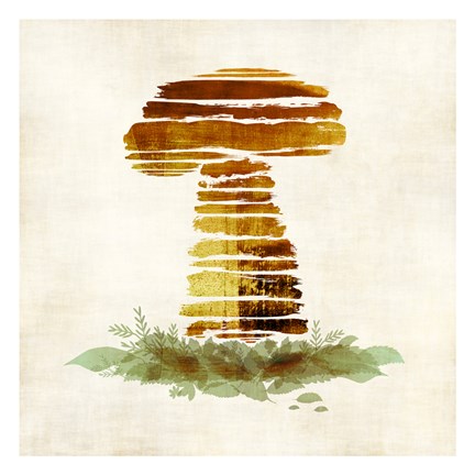 Framed Mushroom Print