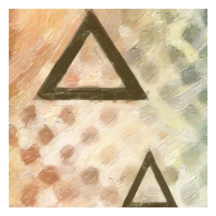 Framed Abstract Triad IV Print
