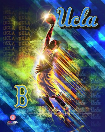 Framed UCLA Bruins Player Composite Print