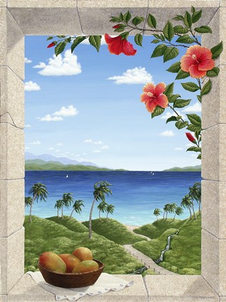 Framed Dreams of Hawaii Print