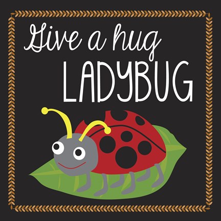 Framed Ladybug Print