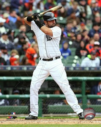 Framed Nick Castellanos 2015 Action Print