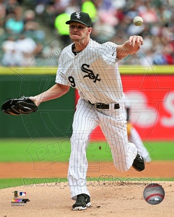 Framed Chris Sale 2015 Action Print