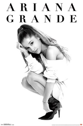 Framed Ariana Grande - Honeymoon Print