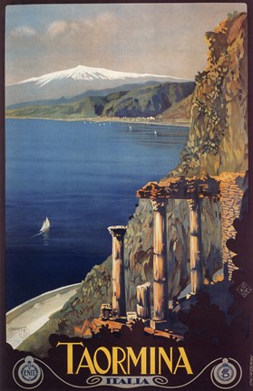 Framed Taormina Print