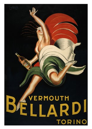 Framed Vermouth Bellardi Print