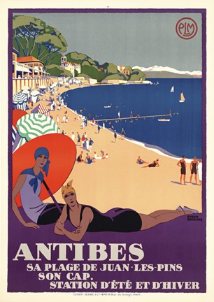 Framed Antibes Print