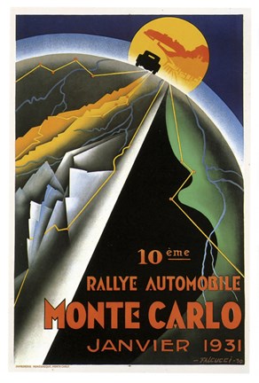 Framed Monte Carlo Print