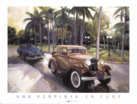 Framed En Cuba Print