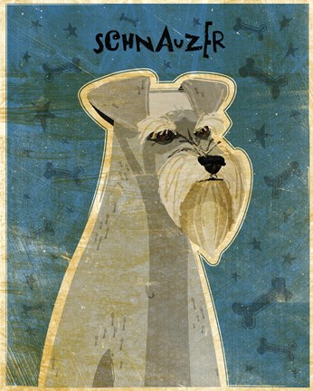 Framed Schnauzer Print