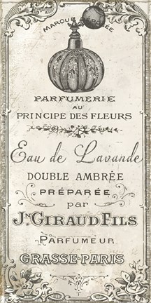 Framed Signes Francais II Print