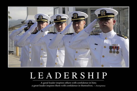 Framed Leadership: Inspirational Quote and Motivational Poster Print