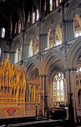 Framed Ely Cathedral, Cambridgeshire, England Print