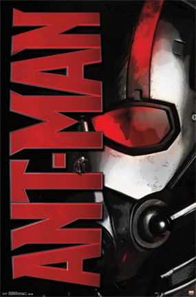 Framed Ant-Man - Helmet Print