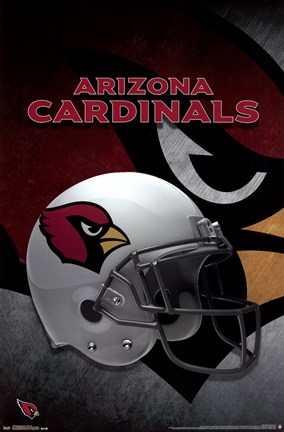 Framed Arizona Cardinals - Helmet 15 Print