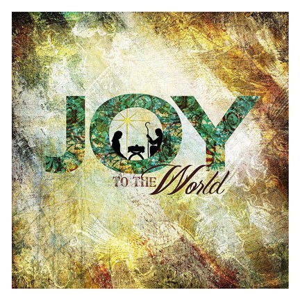 Framed Joy to the World Print