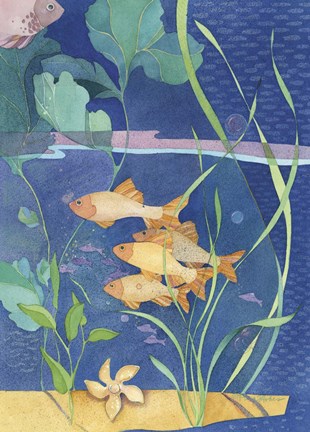 Framed Aquarium II Print