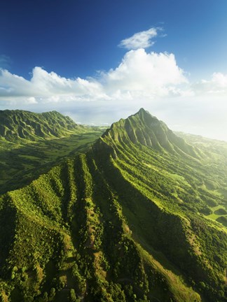 Framed Kualoa Valley Print