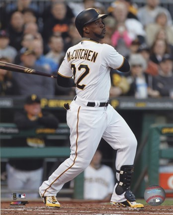 Framed Andrew McCutchen 2015 Action Print